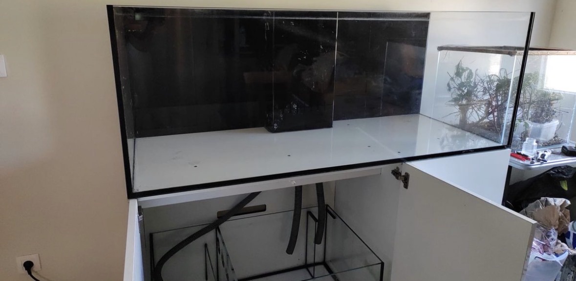 aquarium recifal 400l vide 